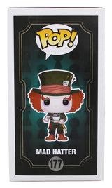 Johnny Depp Alice in Wonderland Signed Mad Hatter #177 Funko Pop Figure BAS