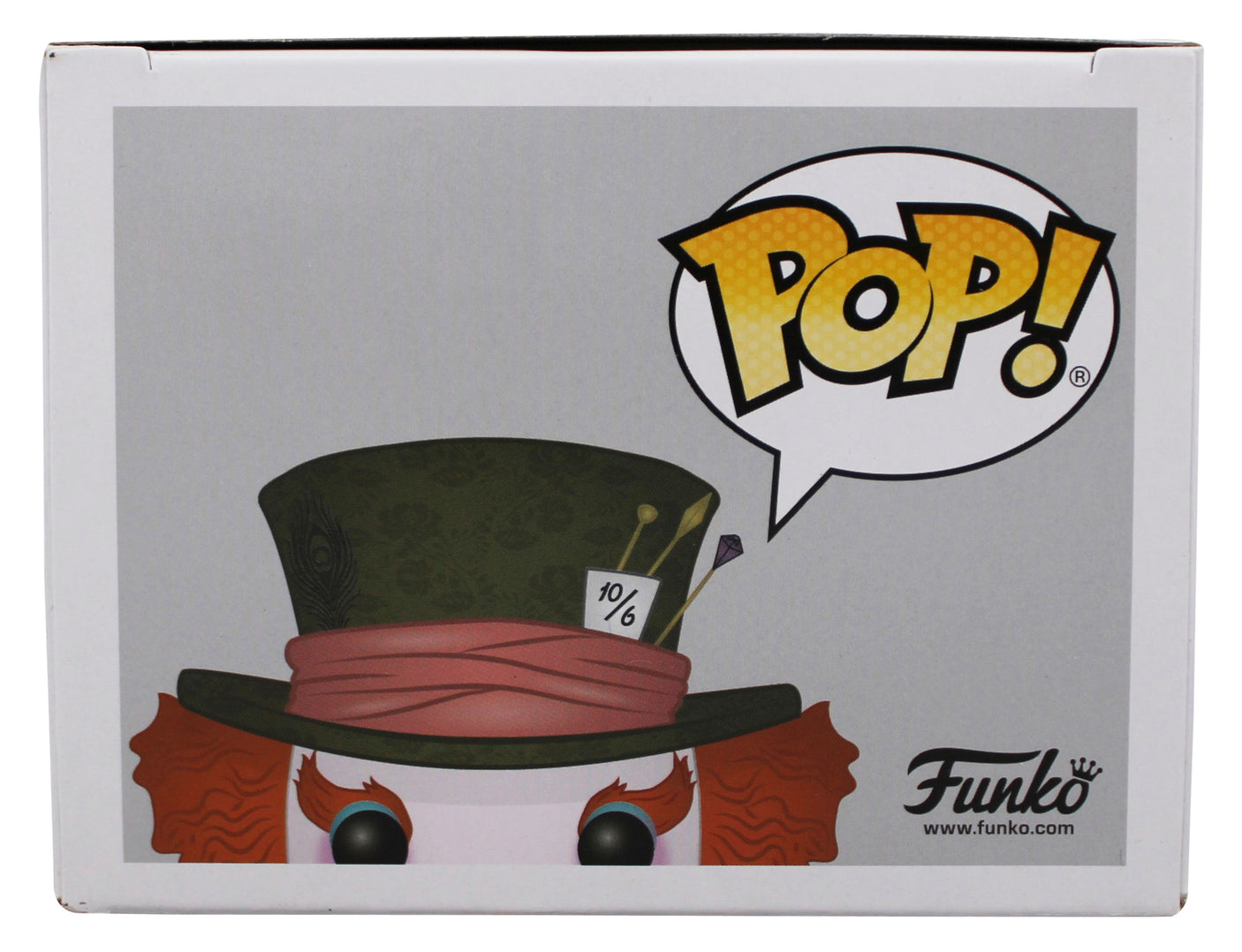 Johnny Depp Alice in Wonderland Signed Mad Hatter #177 Funko Pop Figure BAS