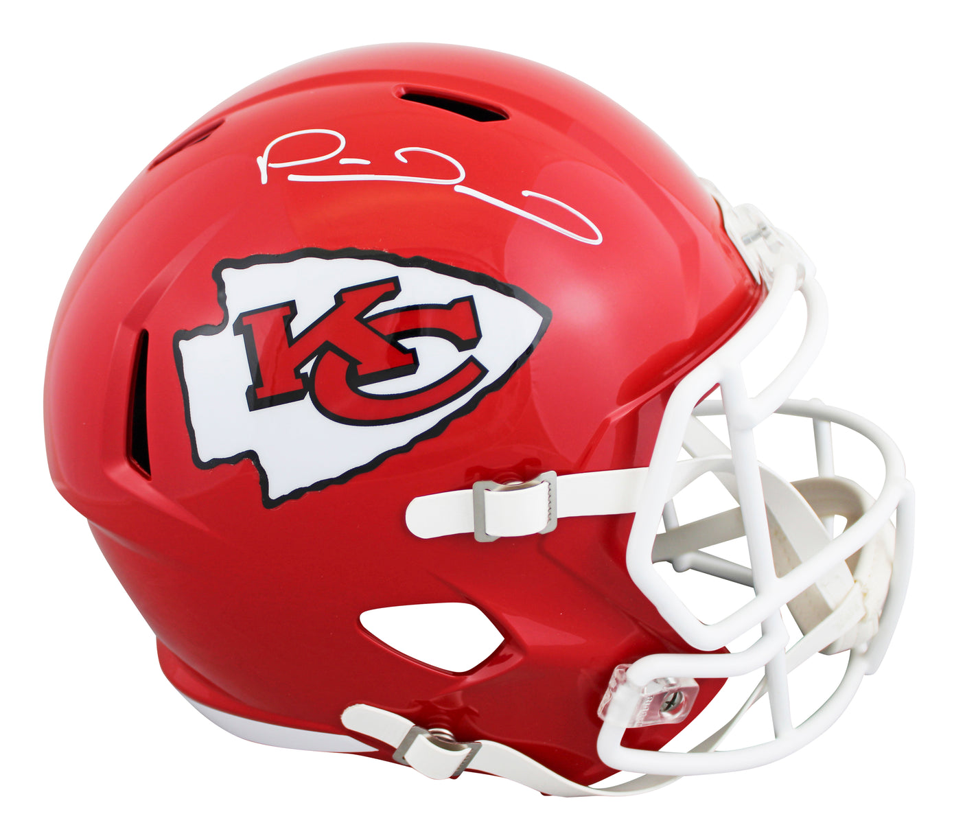 Chiefs Patrick Mahomes Authentic Signed Full Size Speed Rep Helmet JSA Witness