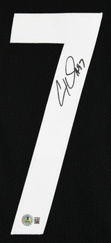 Cam Heyward Authentic Signed Black Pro Style Framed Jersey BAS Witnessed