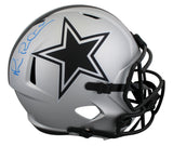 Cowboys Michael Irvin Signed Rave Full Size Speed Rep Helmet BAS Witnessed