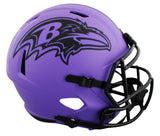 Ravens Ray Lewis Authentic Signed Rave Full Size Speed Rep Helmet BAS Witnessed