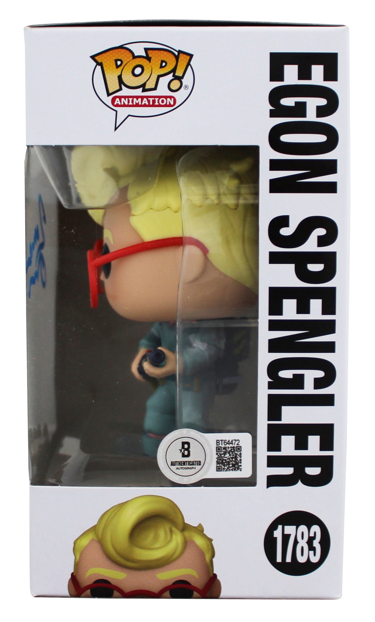 Maurice LaMarche Ghostbusters Signed Egon #1783 Funko Pop Figure BAS #BT64472