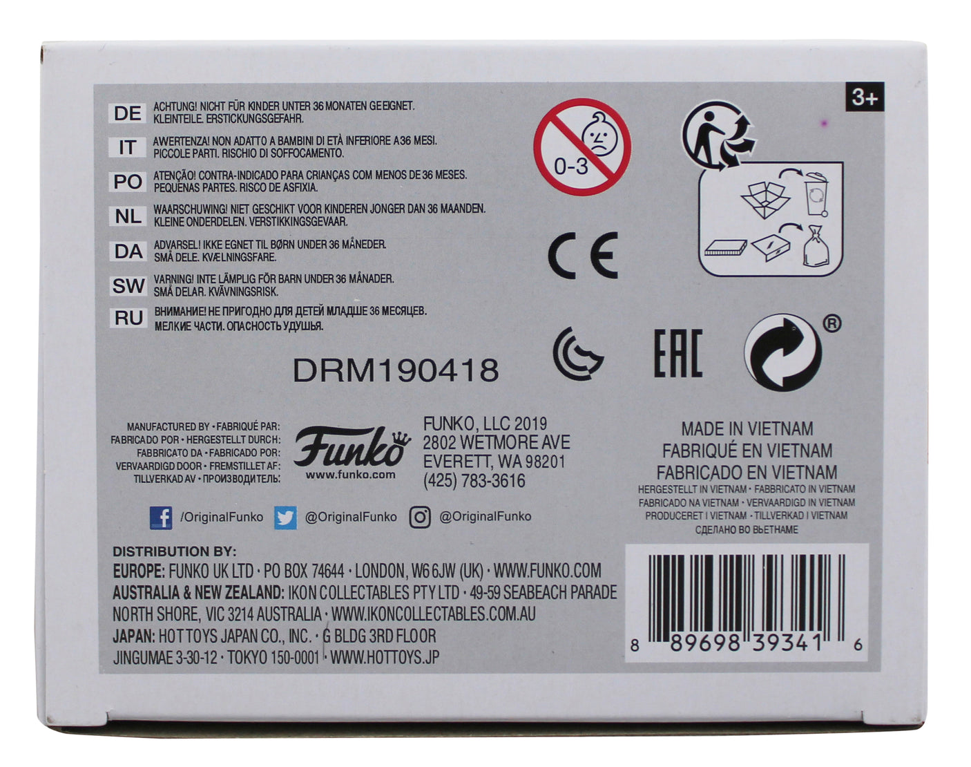 Ted Danson Cheers Signed Sam "Mayday" Malone #794 Funko Pop Figure BAS #BT65369