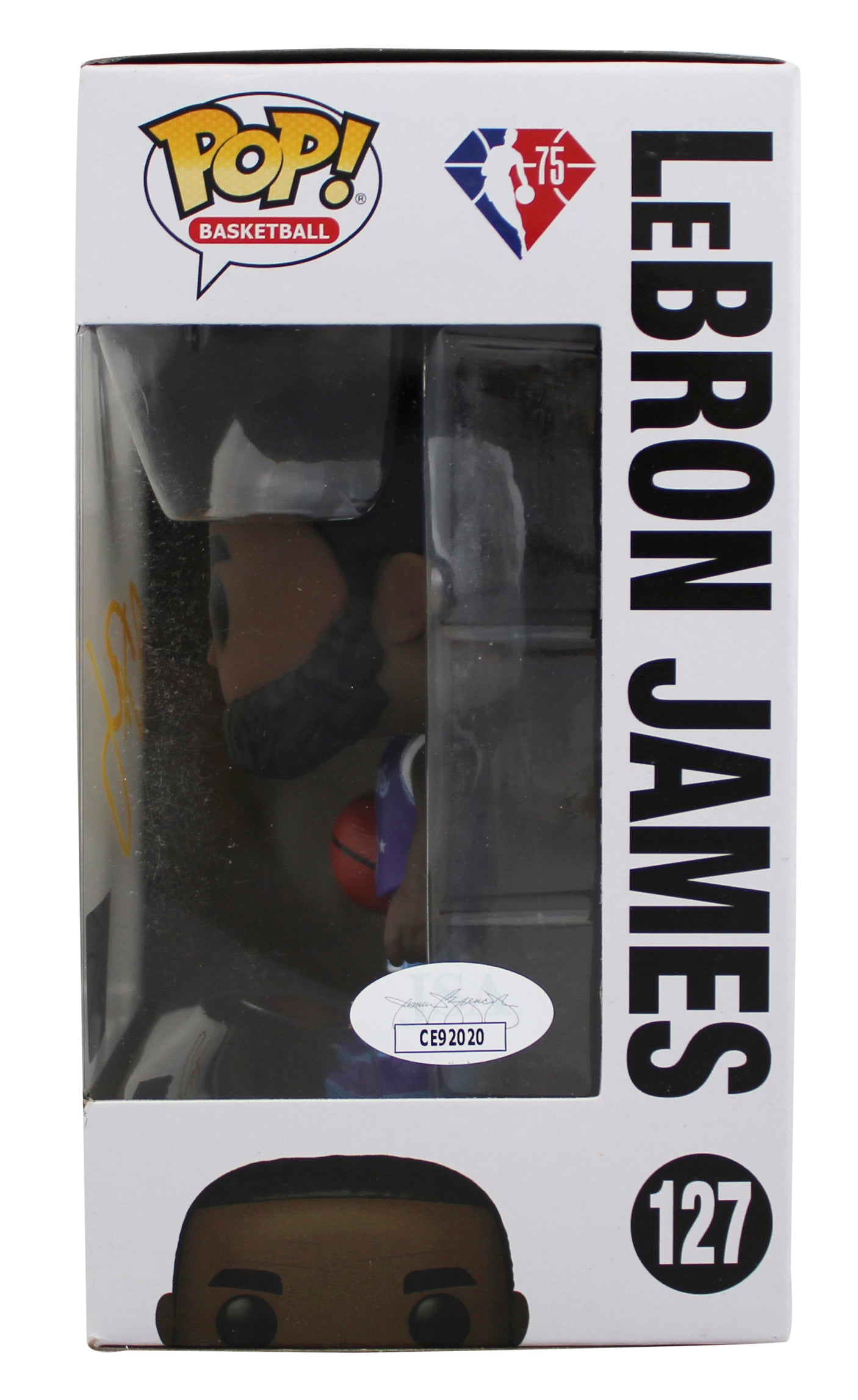 Rich Paul Authentic Signed LeBron James #127 Funko Pop Vinyl Figure JSA #CE92020