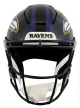 Ravens Ray Lewis "HOF 18" Signed Speed Flex Full Size Helmet BAS Witnessed