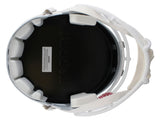Miami Ray Lewis Signed White Full Size Speed Rep Helmet W/ Case BAS Witnessed