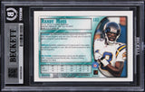 Vikings Randy Moss Signed 1998 Bowman Chrome #182 Rookie Card Auto 10! BAS Slab