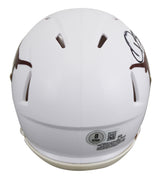 Texas Quinn Ewers Authentic Signed Speed Mini Helmet BAS Witnessed #2W076497