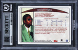 Vikings Randy Moss Signed 1998 Topps Season Opener #22 RC Card Auto 10! BAS Slab