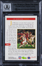 49ers Joe Montana Signed 1993 Pro Line Profiles #564 Card Auto 10! BAS Slabbed