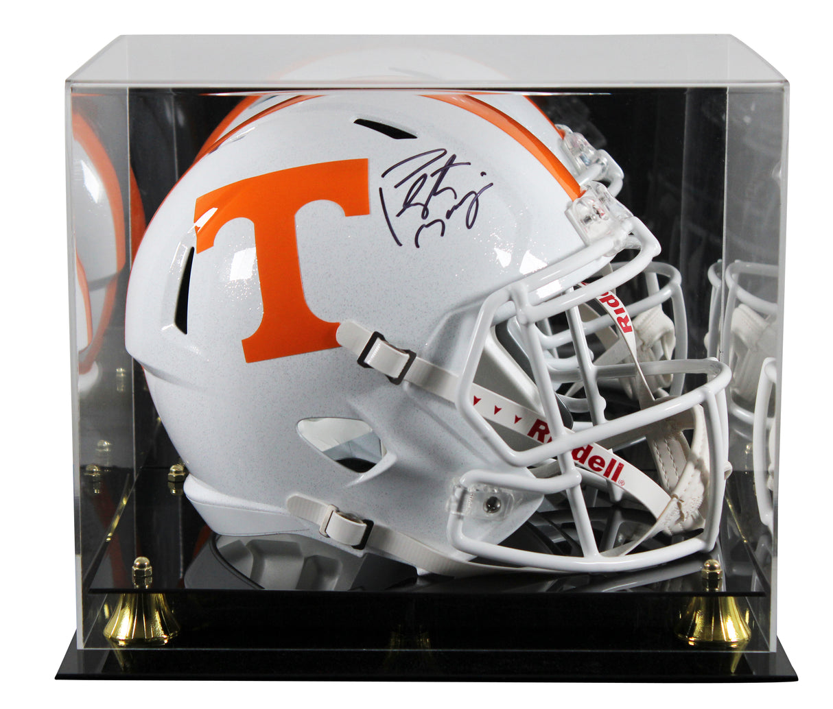 Tennessee Peyton Manning Signed Full Size Speed Rep Helmet w/ Case Steiner