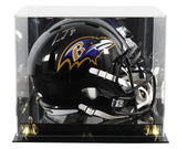 Ravens Lamar Jackson Authentic Signed Full Size Speed Rep Helmet w/ Case JSA Wit