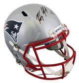 Patriots Rob Gronkowski Authentic Signed Full Size Speed Rep Helmet Steiner