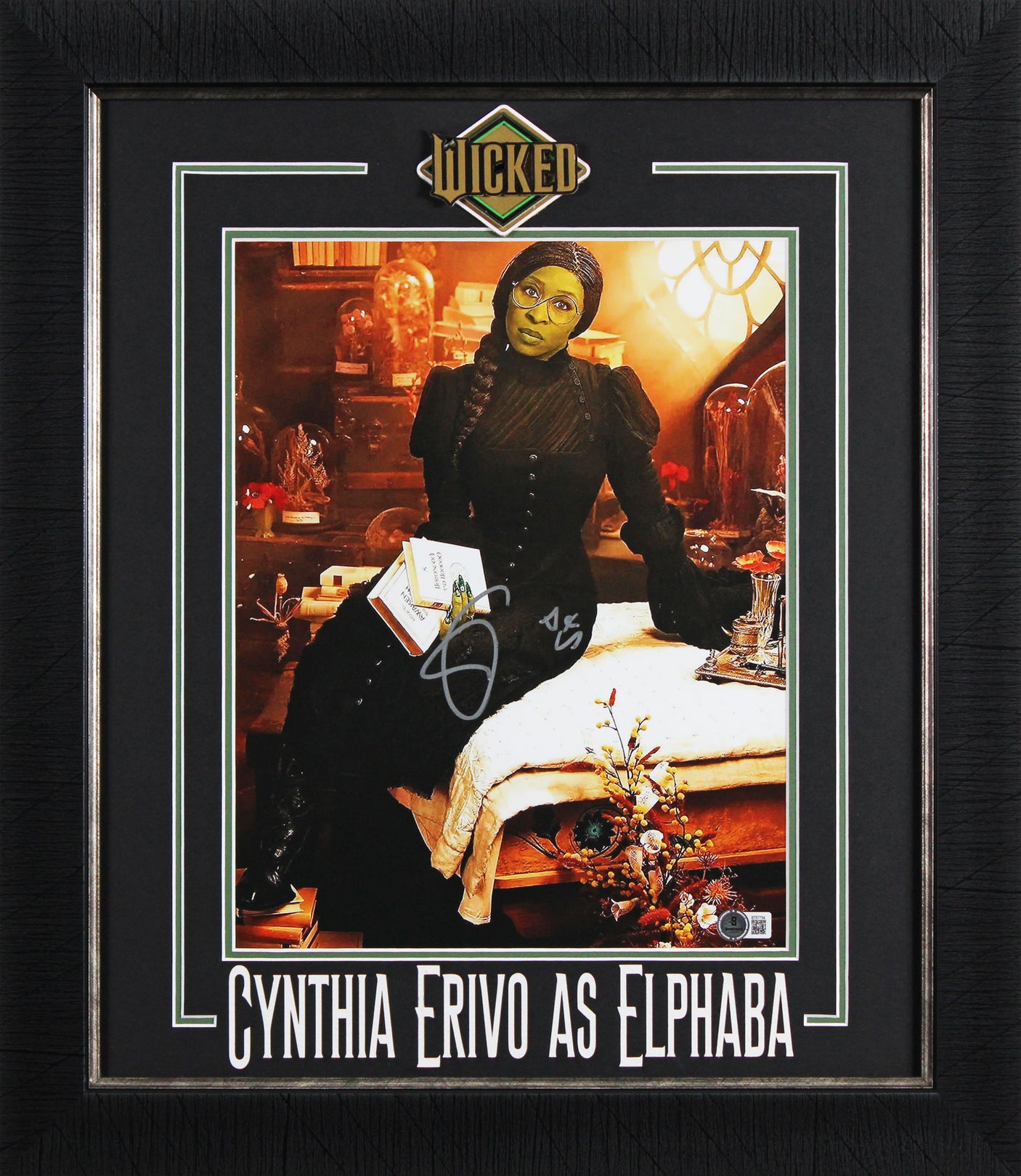 Cynthia Erivo Wicked Authentic Signed 11x14 Framed Photo BAS #BT67754