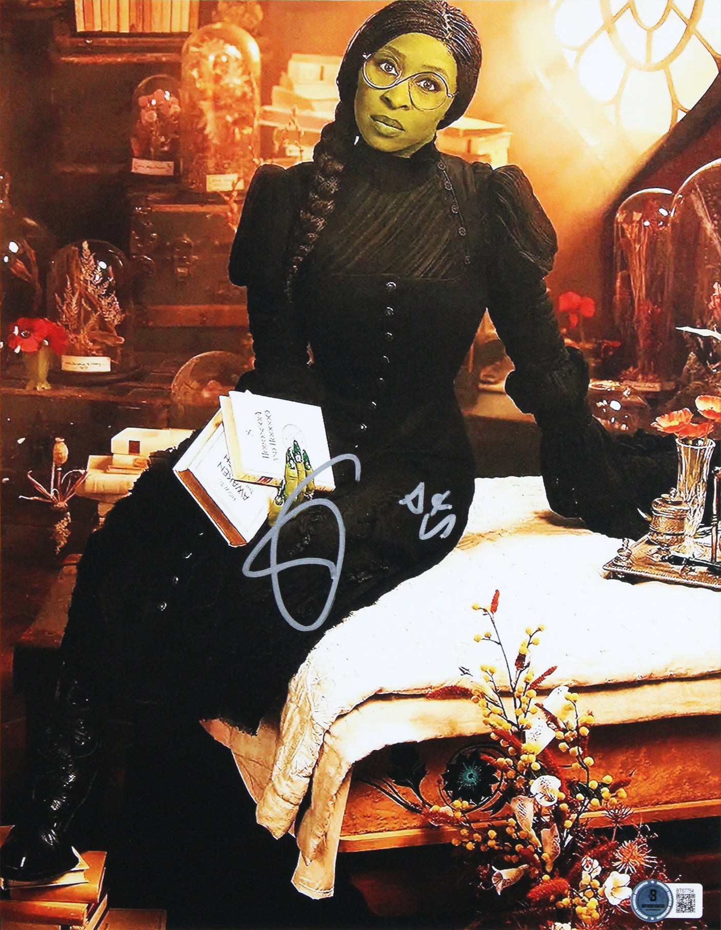 Cynthia Erivo Wicked Authentic Signed 11x14 Framed Photo BAS #BT67754