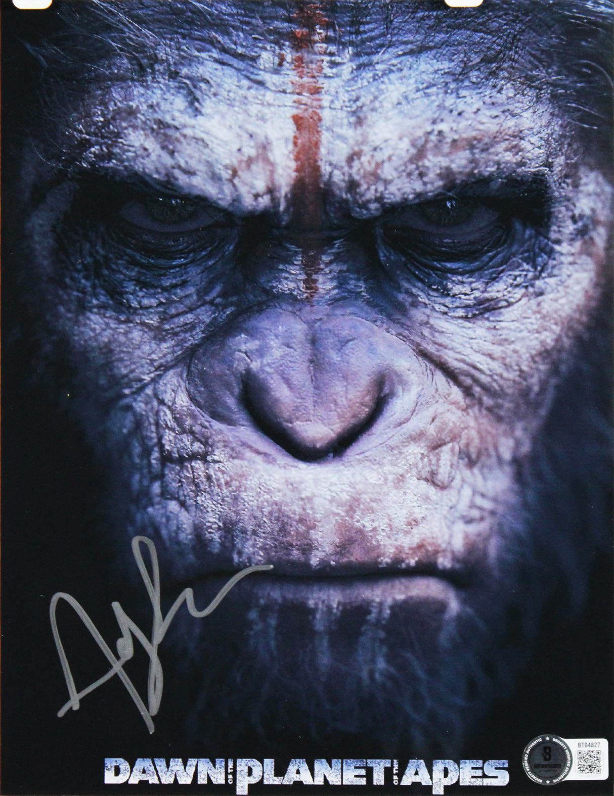 Andy Serkis Planet Of The Apes Authentic Signed 8x10 Framed Photo BAS #BT04827