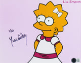 Yeardley Smith The Simpsons Authentic Signed 8x10 Framed Photo BAS #BT04841
