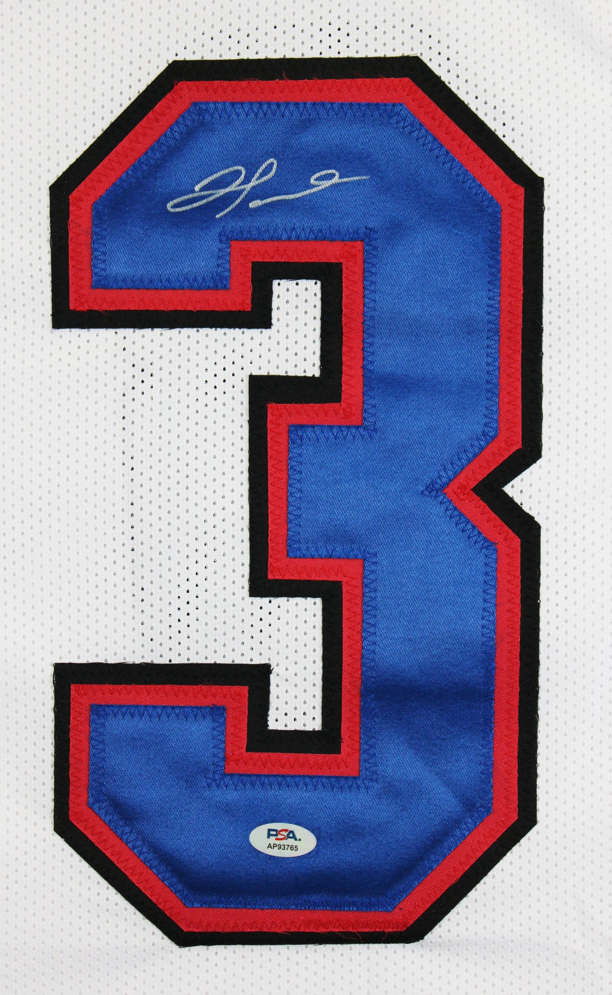 Damar Hamlin Authentic Signed White Pro Style Jersey Autographed PSA/DNA