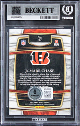 Bengals Ja'Marr Chase Authentic Signed 2021 Select #47 Rookie Card BAS Slabbed