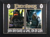 John Rhys-Davies Lord of the Rings Authentic Signed 8x10 Framed Photo BAS