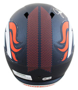 Broncos John Elway Signed Full Size Speed Rep Helmet W/ Case BAS Witnessed