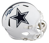 Cowboys Deion Sanders Signed 2022 On-Field Alt Full Size Speed Rep Helmet BAS W
