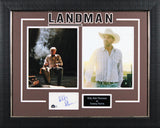 Billy Bob Thornton Landman Authentic Signed & Framed 3x5 Index Card BAS #BL98151
