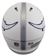 Vikings Randy Moss Signed 2024 On-Field Alt Full Size Speed Proline Helmet BAS W
