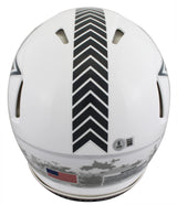 Cowboys Roger Staubach Signed STS III Full Size Speed Proline Helmet BAS Witness