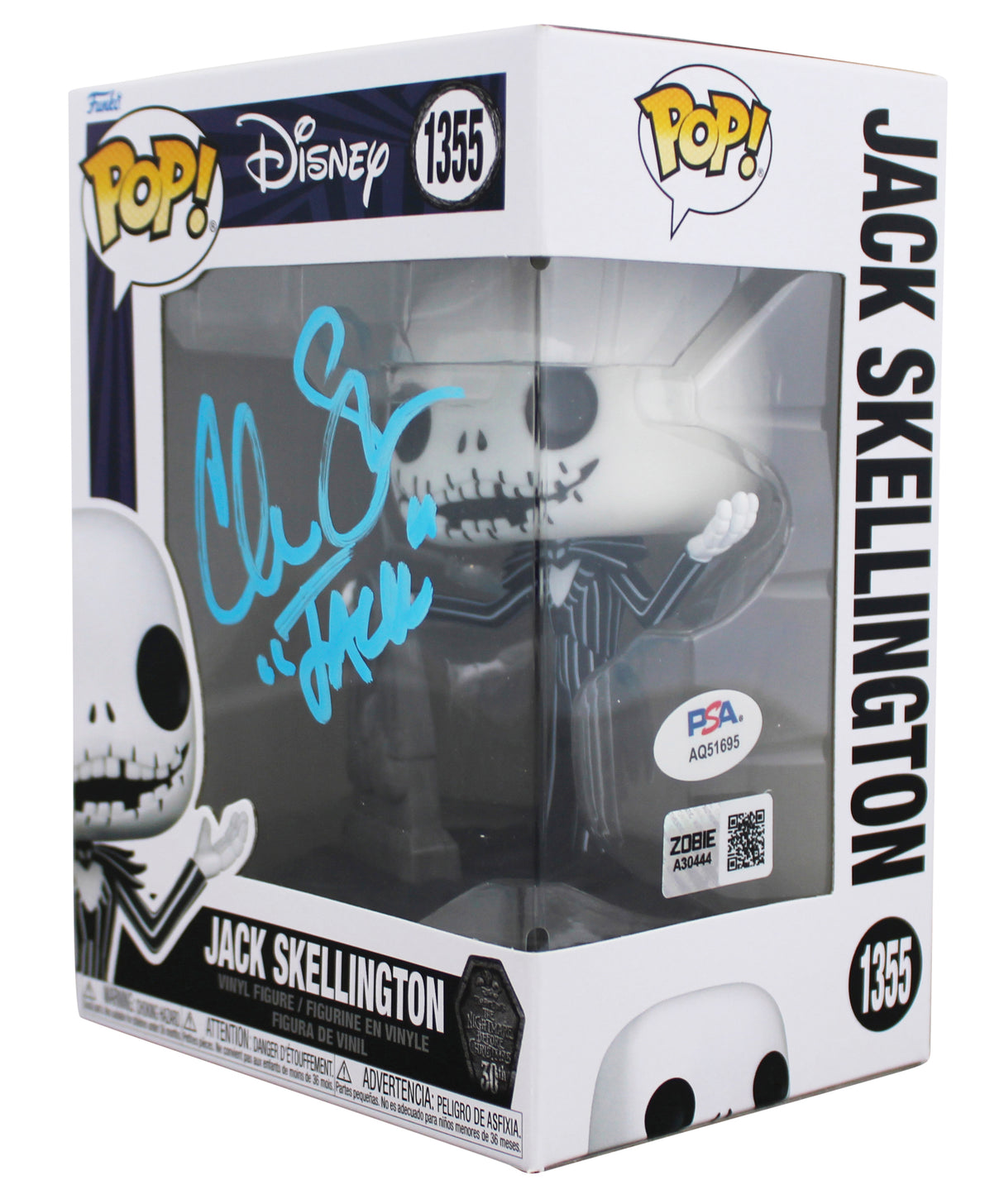 Chris Sarandon "Jack" Signed #1355 Funko Pop Vinyl Figure PSA/DNA #AQ51695