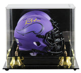 Vikings Randy Moss Authentic Signed Rave Speed Mini Helmet W/ Case BAS Witnessed