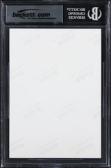 UCLA John Wooden "UCLA" Authentic Signed 5x7 Photo Autographed BAS Slabbed