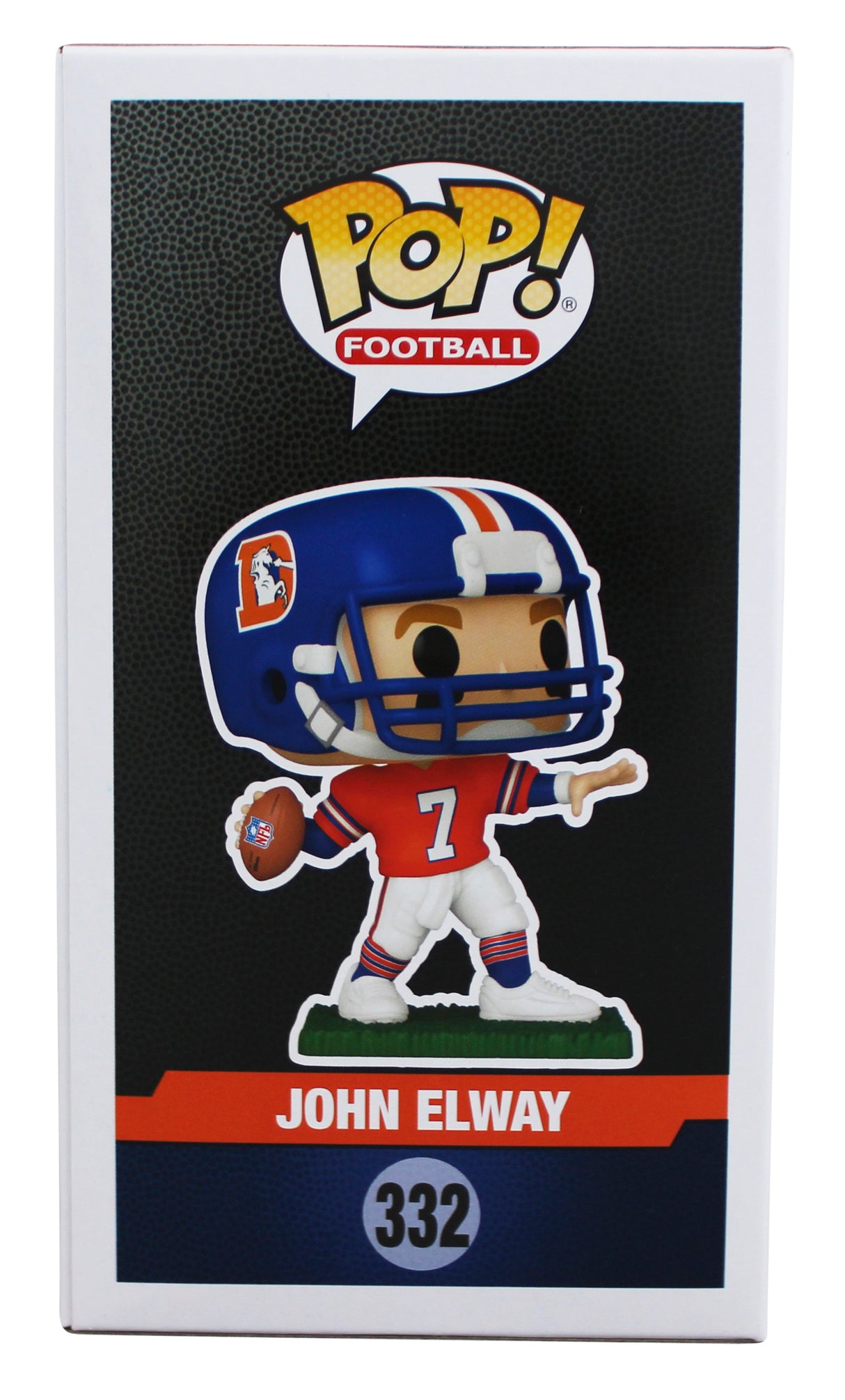 Broncos John Elway Authentic Signed #332 Funko Pop Vinyl Figure BAS Witnessed