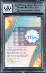 76ers Julius Erving Signed 2018 Donruss ACFT #13 Card Auto 10! BAS Slab