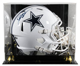 Cowboys Deion Sanders Signed 2022 On-Field Alt F/S Speed Rep Helmet W/ Case BAS