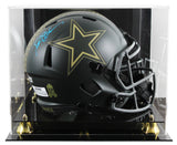 Cowboys Deion Sanders Signed STS IV Full Size Speed Rep Helmet W/ Case BAS Wit
