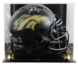 Broncos John Elway Signed STS IV Full Size Speed Proline Helmet W/ Case BAS Wit