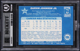 Lakers Magic Johnson Signed 1983 Star ASG #18 Card Auto Grade 10! BAS Slabbed
