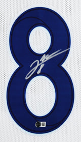 Jared Verse Authentic Signed White Pro Style Framed Jersey BAS Witnessed