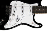 Tim McGraw Authentic Signed Black Electric Guitar Autographed PSA/DNA #AQ51699