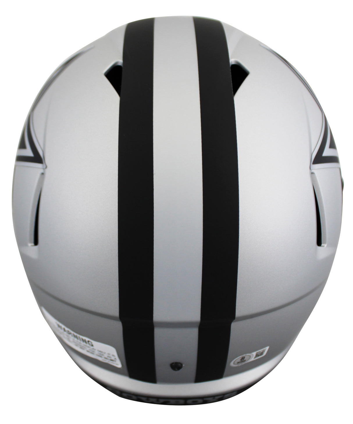 Cowboys Dak Prescott Signed Rave Full Size Speed Rep Helmet BAS Witnessed