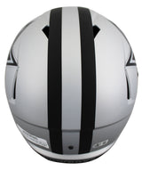 Cowboys Dak Prescott Signed Rave Full Size Speed Rep Helmet BAS Witnessed