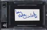Kate Winslet Titanic "Love" Signed 3.75x1.75 Cut Signature Auto 10! BAS Slabbed