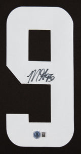 Browns Myles Garrett Signed Brown Nike Limited Framed Jersey BAS Witnessed