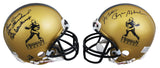 Heisman Winners (5) Staubach, Davis +3 Signed HT VSR4 Mini Helmet JSA #YY75193