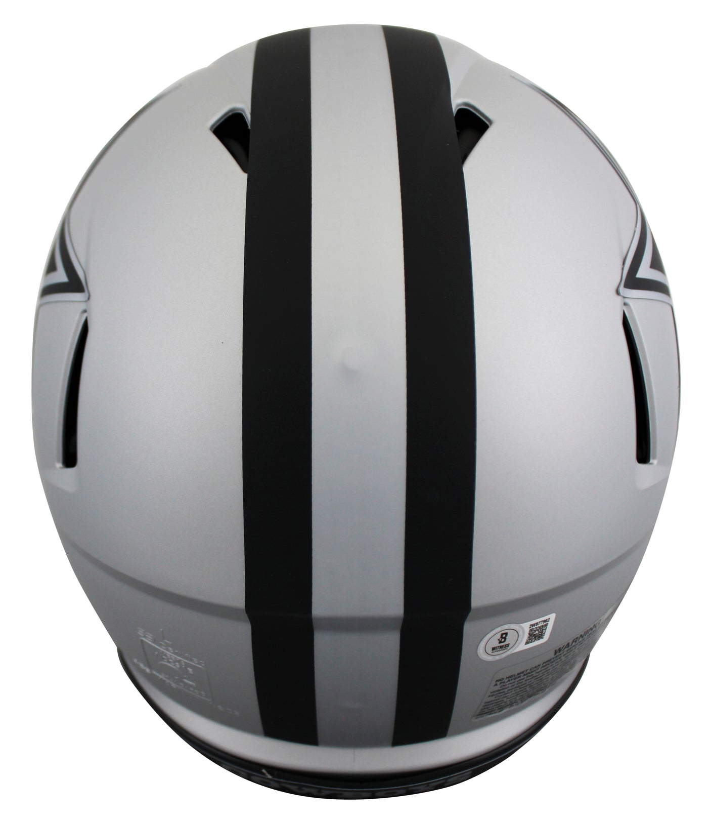 Cowboys Dak Prescott Signed Rave Full Size Speed Proline Helmet W/ Case BAS Wit