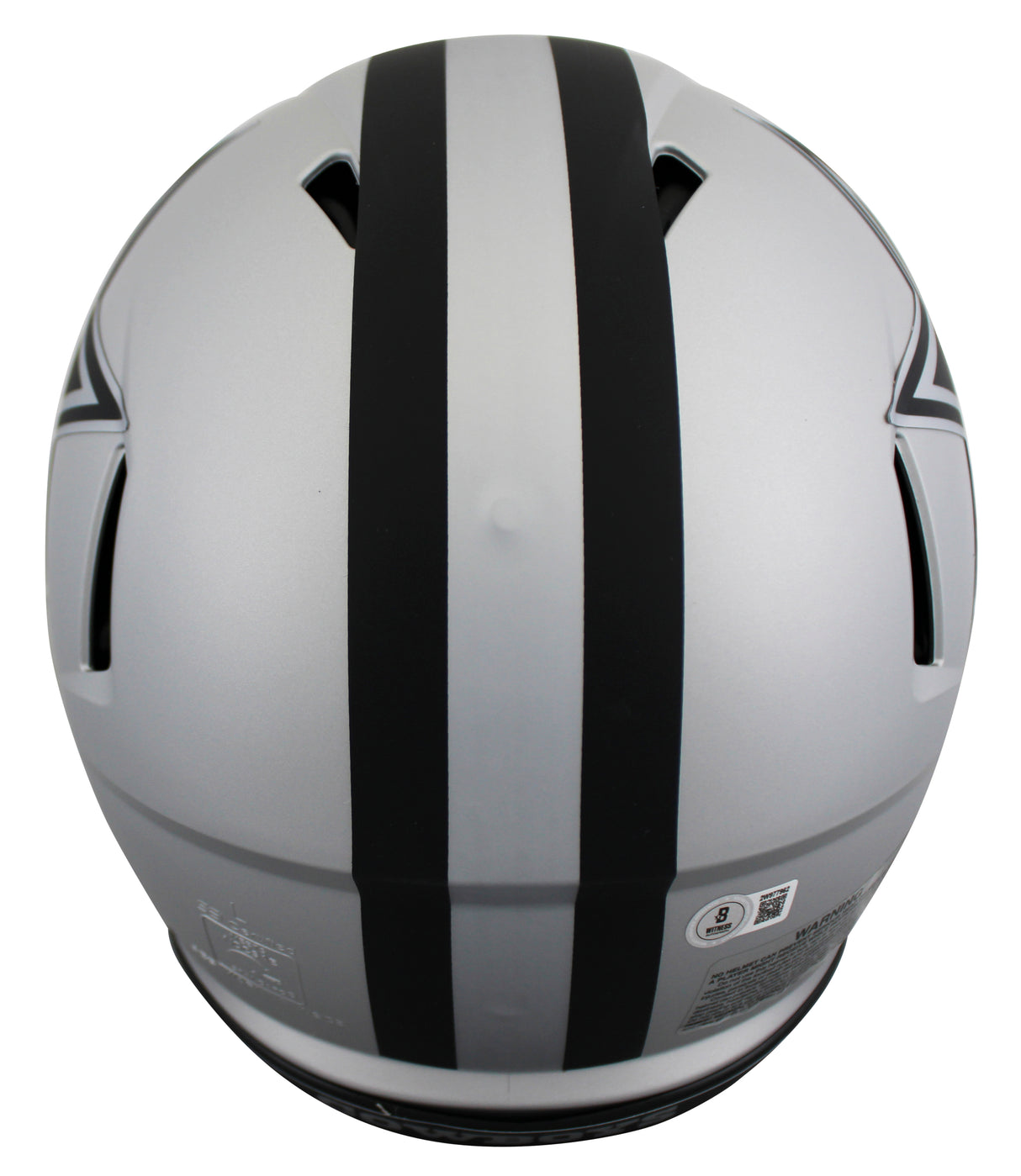 Cowboys Dak Prescott Signed Rave Full Size Speed Proline Helmet W/ Case BAS Wit