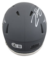Eagles Zack Baun Authentic Signed Slate Speed Mini Helmet W/ Case BAS Witnessed