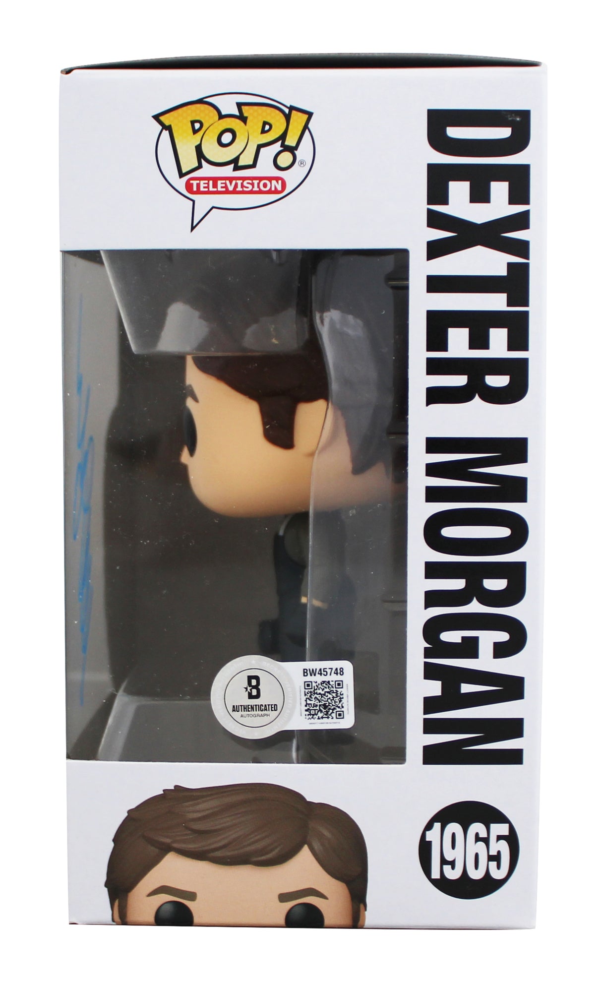 Michael C. Hall Dexter Signed Dexter Morgan #1965 Funko Pop Vinyl Figure BAS